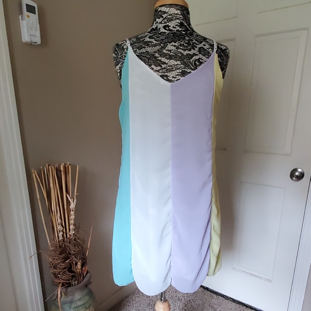 NWOT Beautiful springtime babydoll dress, size S